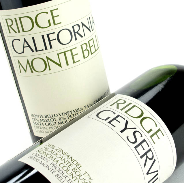 View All Wines from Ridge Vineyards