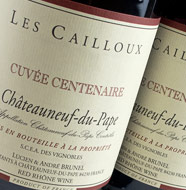 Les Cailloux (Lucien et Andre Brunel) Chateauneuf du Pape Cuvee Centenaire 2003 12 pack