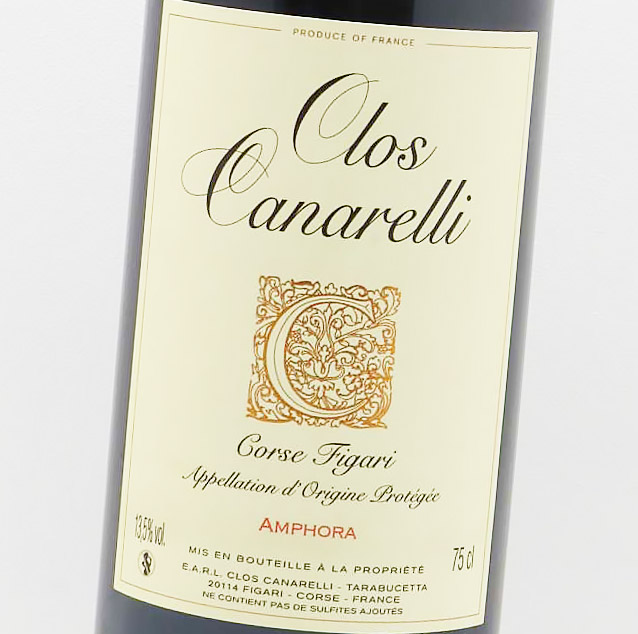 Clos Canarelli Vin de Corse Figari Cuvee Amphora 2015