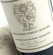 Kapcsandy Family Winery Cabernet Sauvignon Grand Vin State Lane Vineyard 2009