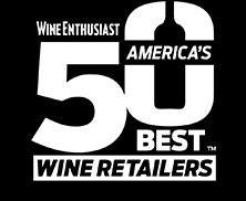 Wine Enthusiast. America's 50 Best Wine Retailers logo